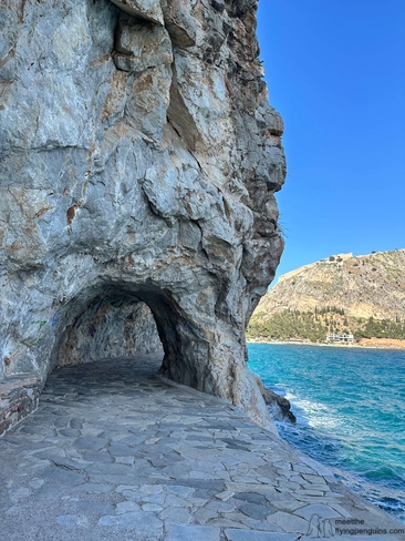 Tunnel in the Akronafplia walk