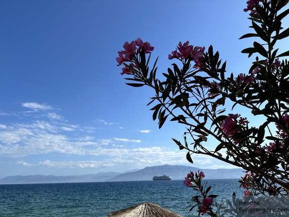 View of the Arvanitia beach