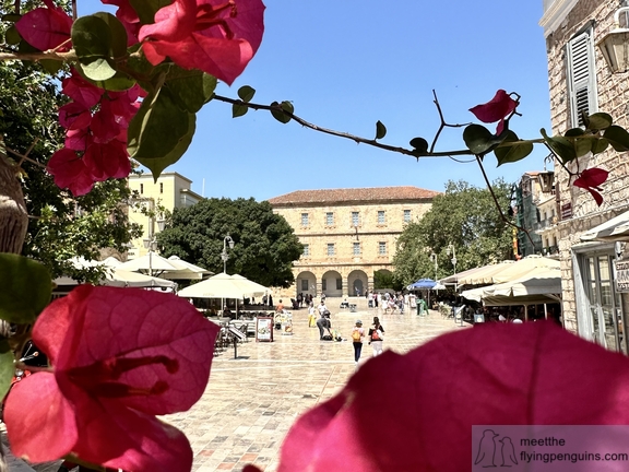 View of the Syntagma square